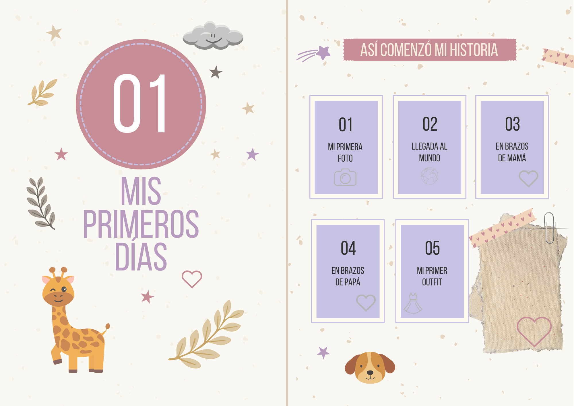 Álbum de primer año