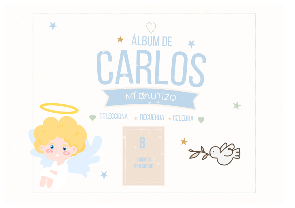 Paquete de 8 Cromos